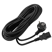 Кабель силовий Cablexpert PC-186-VDE-3M, сертифікований VDE, 3м, 3*1 мм кв.