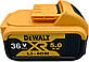 Акумуляторна батарея Dewalt 36V/5Ah, Акумулятор Dewalt 36 вольтів 5 Амперів, фото 5