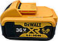 Акумуляторна батарея Dewalt 36V/5Ah, Акумулятор Dewalt 36 вольтів 5 Амперів, фото 6