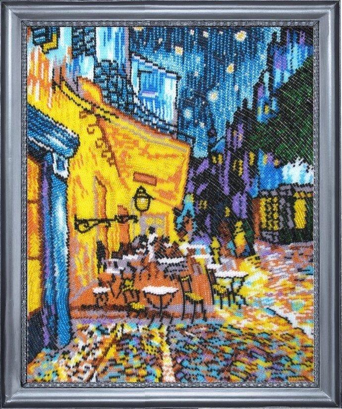Набір для вишивання бісером ТМ Батерфляй Нічне кафе (за мотивами В. Ван Гога) БФ 353, фото 1