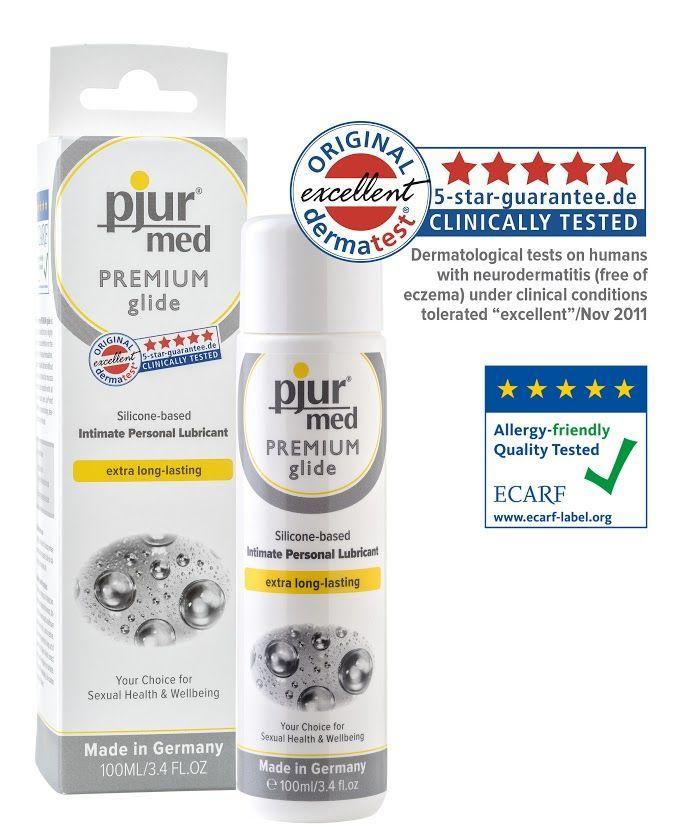 Силіконова змазка для чутливої шкіри pjur MED Premium glide, 100мл, фото 1