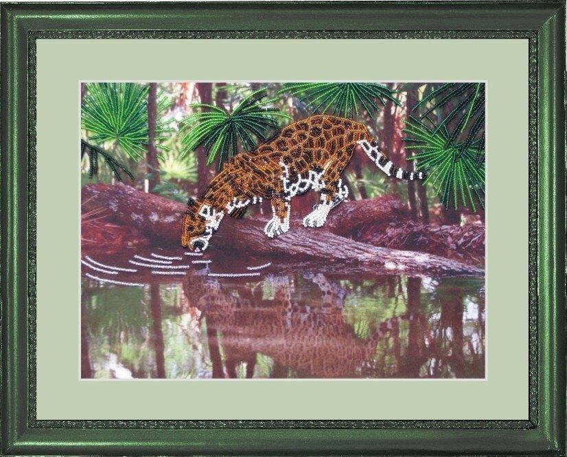 Набір для вишивання бісером ТМ Батерфляй Леопард БФ 551, фото 1