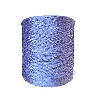 Італійська мікропайєтка 2 мм на основі, бузок з пайєткою срібло (Пряжа поліестер)