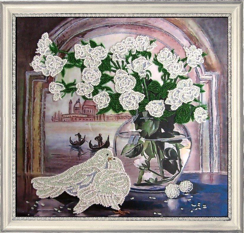 Набір для вишивання бісером ТМ Батерфляй Троянди та лохини (по картині Е. Самарський) БФ 214, фото 1