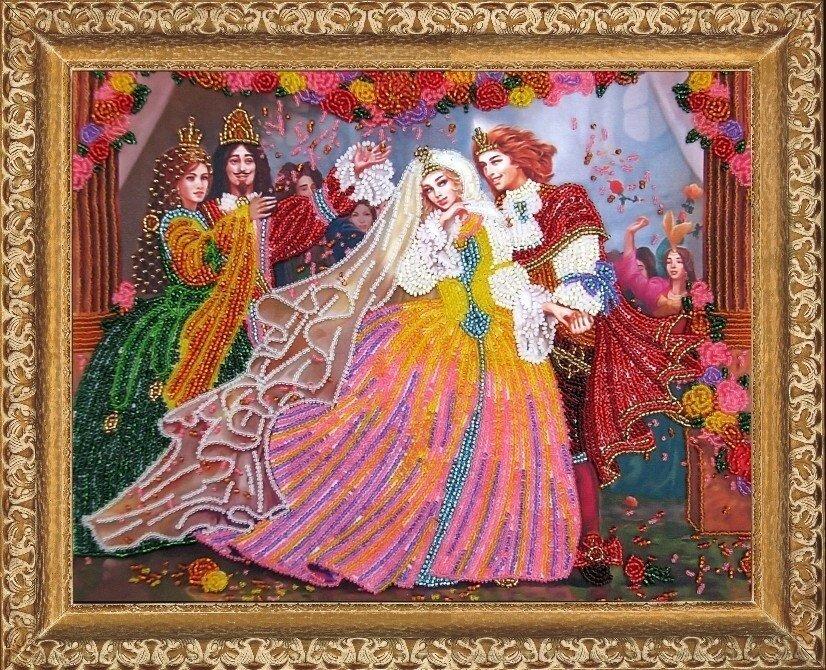 Набір для вишивання бісером ТМ Батерфляй Принц і принцеса БФ 437, фото 1