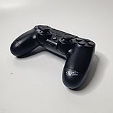 Бездротовий bluetooth джойстик ps4 DOUBLE-motor vibration 4 Wireless Controller для Sony PS4 DS-2312, Чорний, фото 2