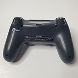 Бездротовий bluetooth джойстик ps4 DOUBLE-motor vibration 4 Wireless Controller для Sony PS4 DS-2312, Чорний, фото 5