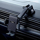 Автотримач для телефона Baseus UltraControl Go C40361600111-00, чорний, фото 6