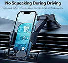 Автотримач для телефона Baseus UltraControl Go C40361600111-00, чорний, фото 8