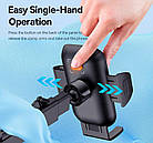 Автотримач для телефона Baseus UltraControl Go C40361600111-00, чорний, фото 9
