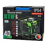 Лазерний Рівень Нівелір 4D Stif Germany BL-16XL - Німецький Лазерний Рівень з Штативом та 2 Акумуляторами, фото 2
