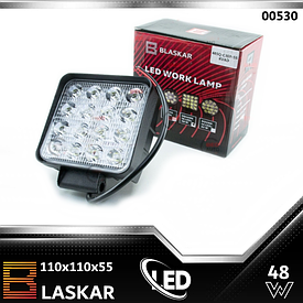 Фара світлодіодна додаткова LED BLASKAR 110х110х55м 48W ближнє світло