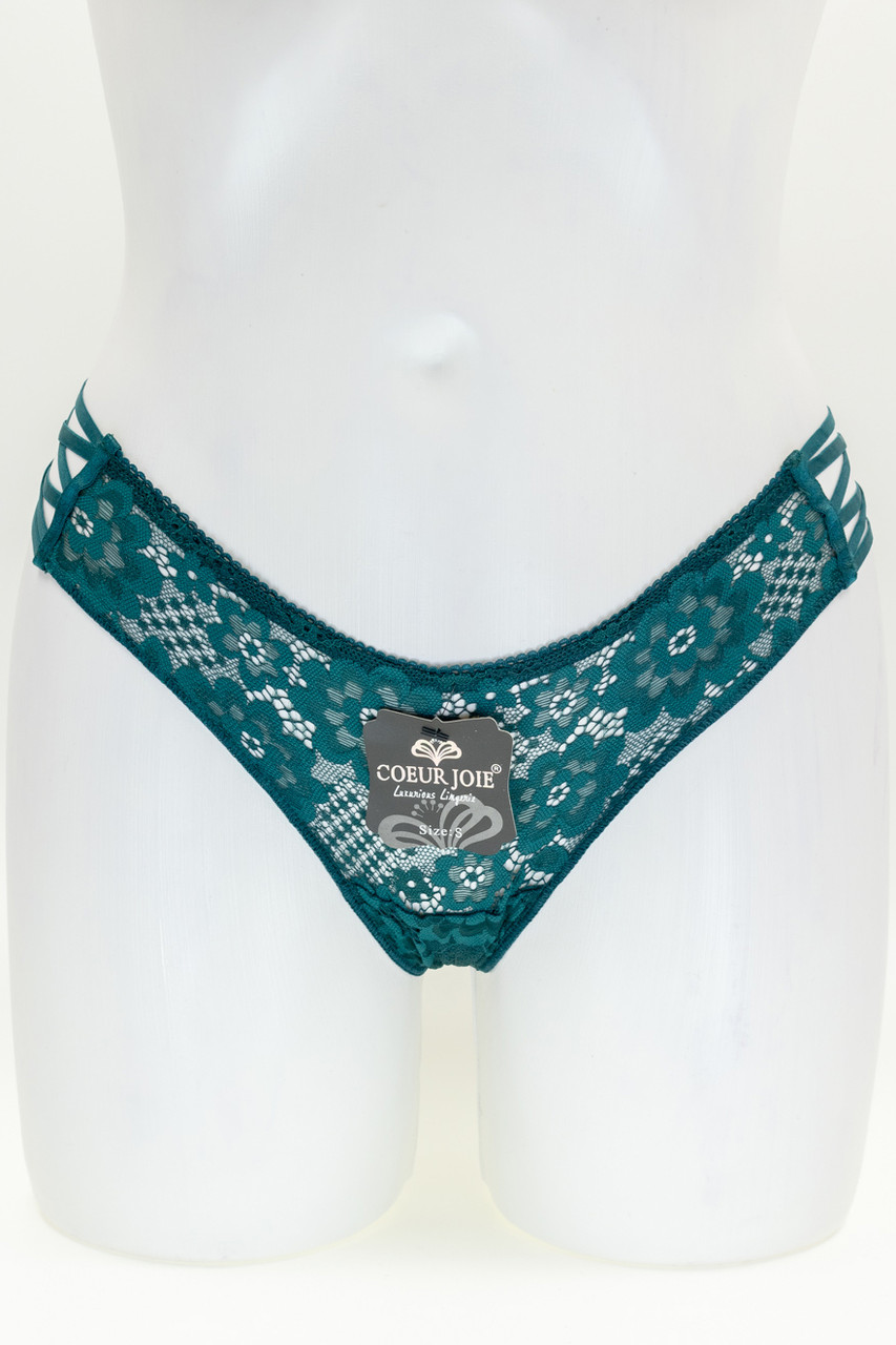 Стрінги жіночі COEUR JOIE 1907, колір бордовий, фото 1