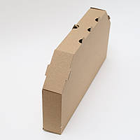 Коробка для половини піци та кальцоне суцільна 320*160*40 Бура