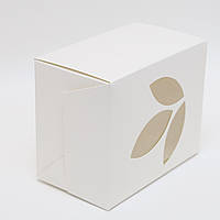 Коробка для тістечка з прозорим віконцем 150*120*90