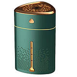 Ультразвуковий зволожувач повітря для дітей з підсвічуванням Heavy Fog Humidifier, Зволожувач міні. Зелений, фото 4
