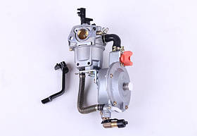 Карбюратор із газовим редуктором 168F генератора GN 2-3,5 KW, фото 5