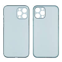 Чохол Matt Protective для Apple iPhone 12 Pro Max синій Люкс