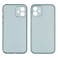 Чохол Matt Protective для Apple iPhone 12 синій Люкс