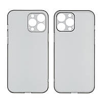 Чохол Matt Protective для Apple iPhone 13 Pro чорний Люкс