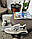 Чоловічі кросівки замша шкіра текстиль Reebok Classic Leather Hexalite White Grey Beige, Рибок. Чоловіче взуття, фото 3