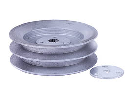 Шків ременя редуктора відомий для бензинового двигуна мотоблок мотоблок 168F/мотоблок 170F, 2 струмки, тип 3