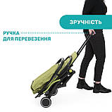 Коляска прогулянкова дитяча Chicco Trolley Me Зелена, фото 4