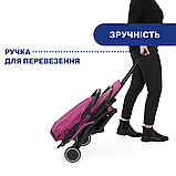 Коляска прогулянкова дитяча Chicco Trolley Me Рожева, фото 3