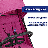 Коляска прогулянкова дитяча Chicco Trolley Me Рожева, фото 6