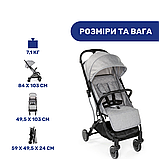 Коляска прогулянкова дитяча Chicco Trolley Me Сіра, фото 2