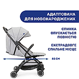 Коляска прогулянкова дитяча Chicco Trolley Me Сіра, фото 3