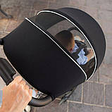 Коляска прогулянкова дитяча Chicco We Чорна (з автоматичною системою складання, ручна поклажа), фото 6