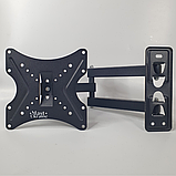 Поворотний кронштейн для телевізора діагоналлю 14"-42" з максимальним навантаженням 35кг HDL-1442, фото 3
