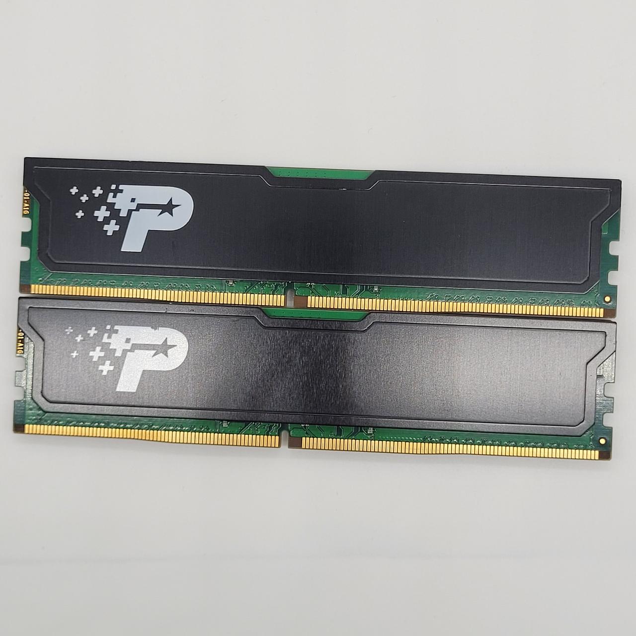 Пара оперативної пам'яті Patriot DDR4 8Gb (2x4Gb) 2400MHz PC4-19200U CL17 (PSD48G2400KH) Б/В