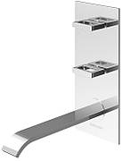 Змішувач для раковини (умивальника) KOHLMAN NEXEN-S CHROME + BOX прихованого монтажу