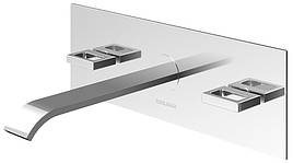 Змішувач для раковини (умивальника) KOHLMAN NEXEN-S CHROME + BOX прихованого монтажу