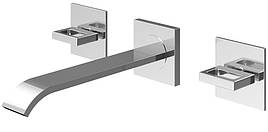 Змішувач для раковини (умивальника) KOHLMAN NEXEN-S CHROME + BOX прихованого монтажу