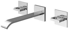 Змішувач для раковини (умивальника) KOHLMAN NEXEN-S CHROME + BOX прихованого монтажу