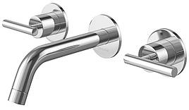 Змішувач для раковини (умивальника) KOHLMAN ROXIN CHROME + BOX прихованого монтажу