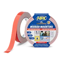 Спінена двостороння монтажна стрічка HPX Mirror Mounting 19мм*5м