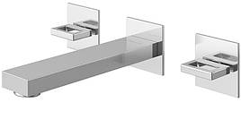 Змішувач для раковини (умивальника) KOHLMAN NEXEN CHROME + BOX прихованого монтажу