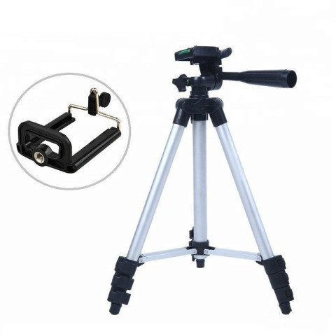 Штатив для камери Tripod TF-3110 Трипод - стійка телескопічна з тримачем смартфона, фото 1