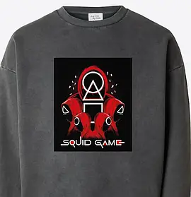 Нашивка Гра в кальмара/Squid Game 190х225 мм