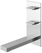 Змішувач для раковини (умивальника) KOHLMAN EXCELENT CHROME + BOX прихованого монтажу