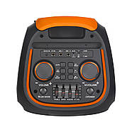 Акустична переносна колонка-валіза на коліщатках NDR-1097 40Вт, фото 8