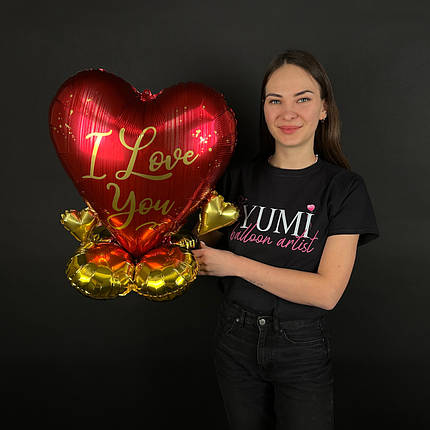 Стояча фігура 214 КИТАЙ-КТ Серце I Love you (УП), фото 3