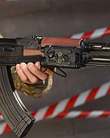 Ліхтарик WD06043-BK червоний ВТ4743