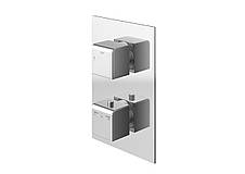 Душова система KOHLMAN EXCELENT 30 CHROME з термостатом + BOX прихованого монтажу, фото 4