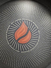 Сковорода ⌀ 24см з антипригарним 3х шаровим мармуровим покриттям Bohmann BH 1011-24 сковорода для смаження, фото 5