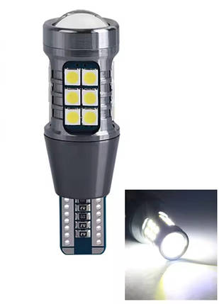 Ціна за 1 шт., LED T15/W16W 3030-27SMD CANBUS Світлодіодна лампа для стайлінгу автомобілів,, фото 1